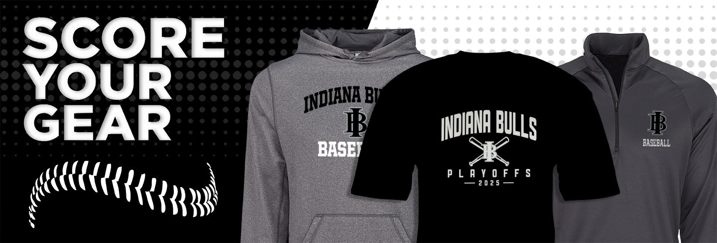 Indiana Bulls Baseball The Official Online Store Club: Baseball - Single Banner