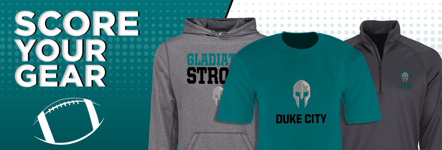 Duke City Gladiators Online Store Club: Football - Single Banner