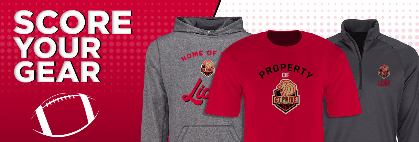 CT Pride Football Lions Club: Football - Single Banner