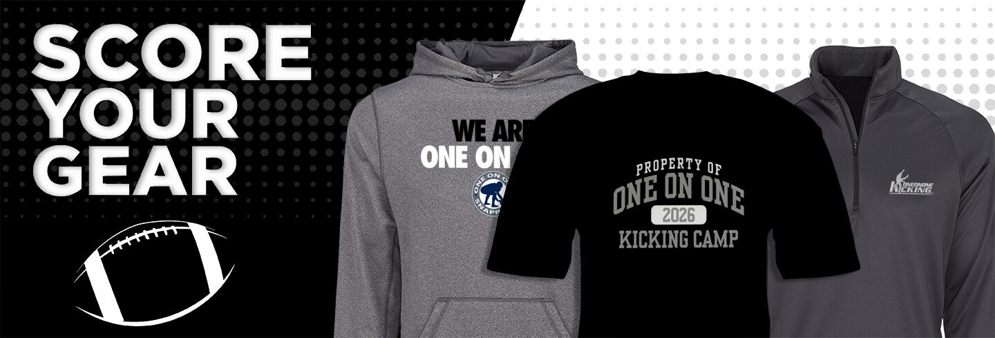 One on One Kicking Camp One on One Club: Football - Single Banner