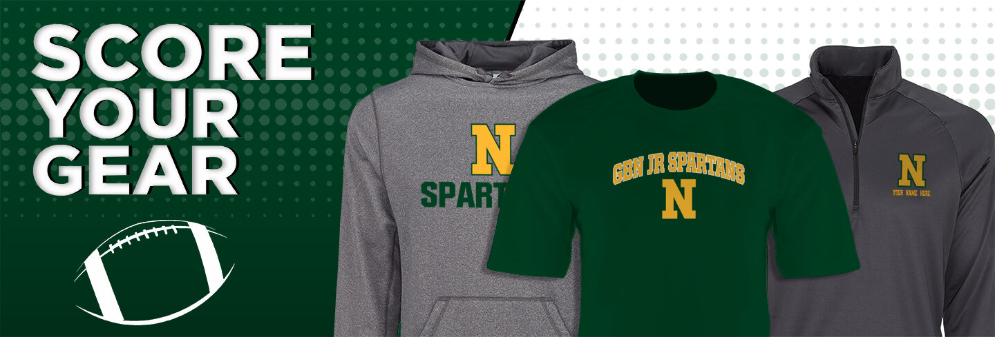 GBN Jr Spartan Football and Cheer Spartans Club: Football - Single Banner