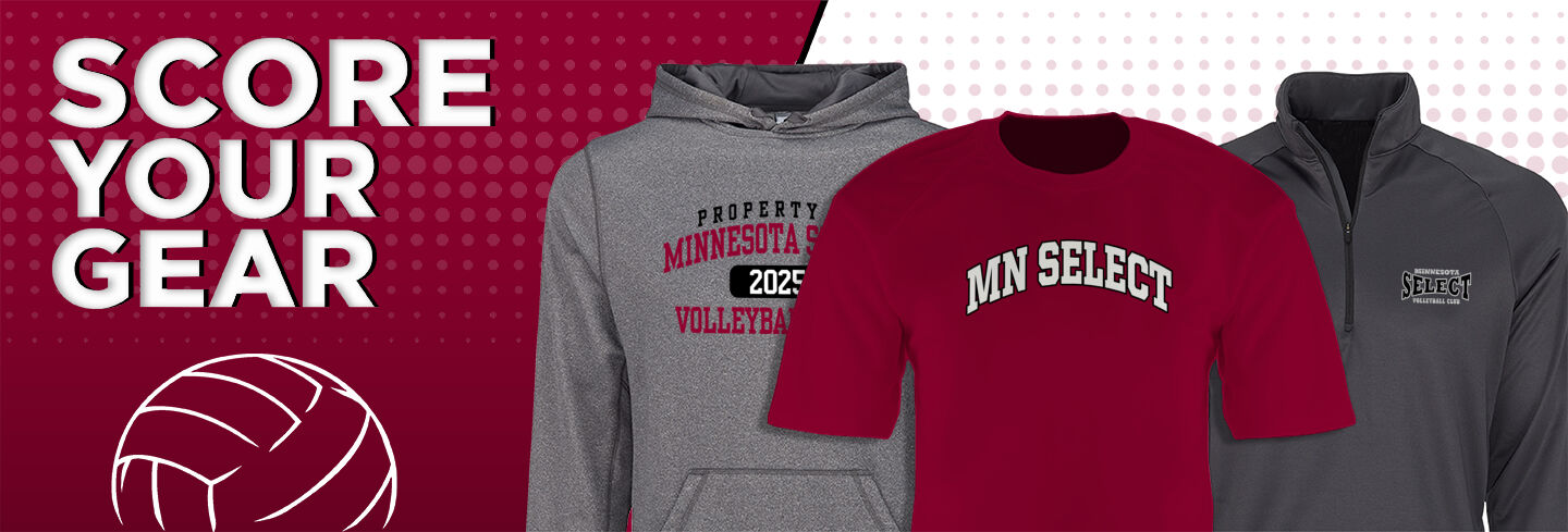 MN Select Volleyball Club Club: Volleyball - Single Banner