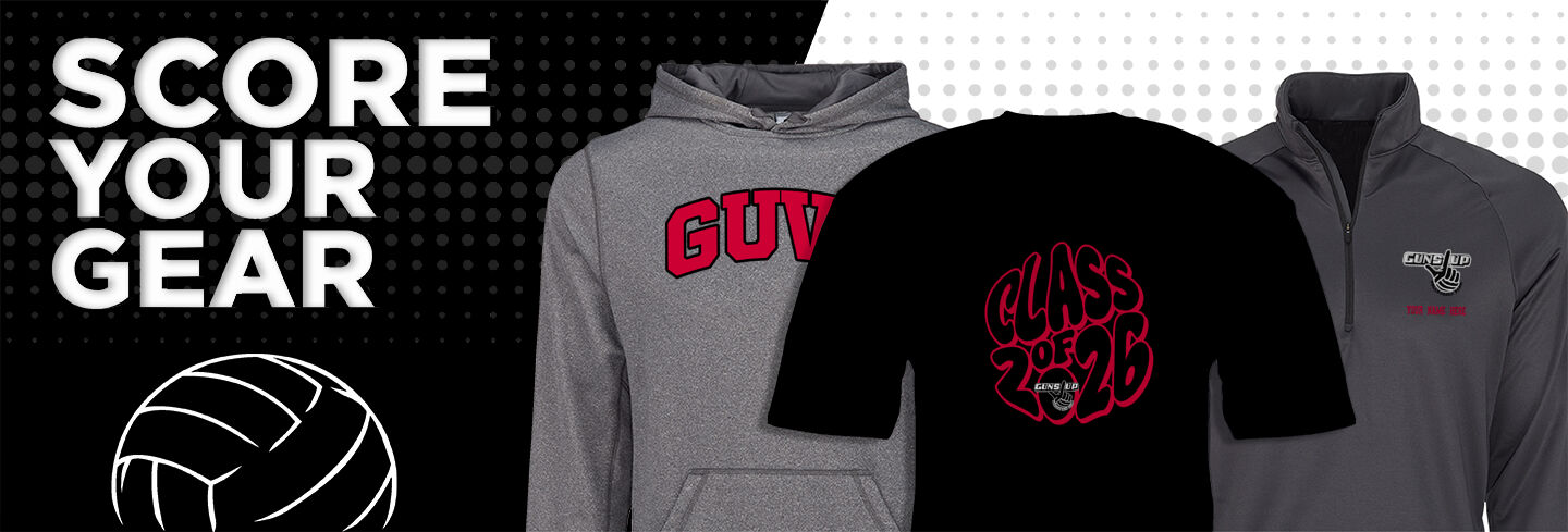Guns Up Volleyball Club Guns Up Volleyball Club Club: Volleyball - Single Banner