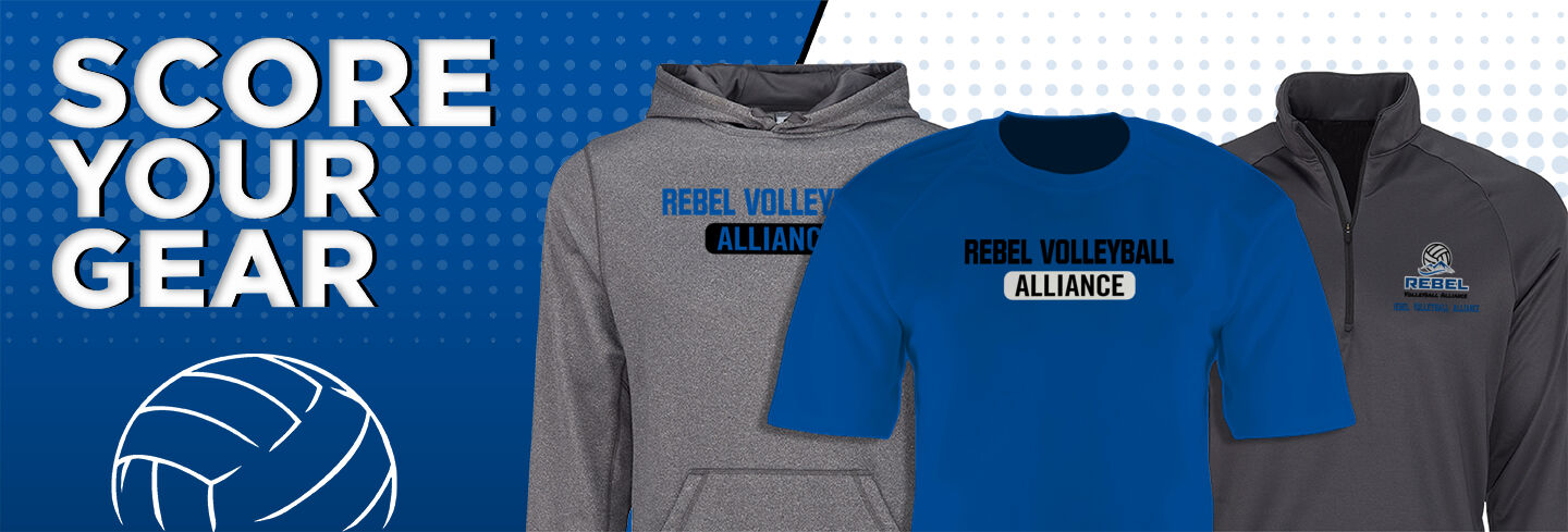 Rebel Volleyball Alliance Rebel Volleyball Club: Volleyball - Single Banner