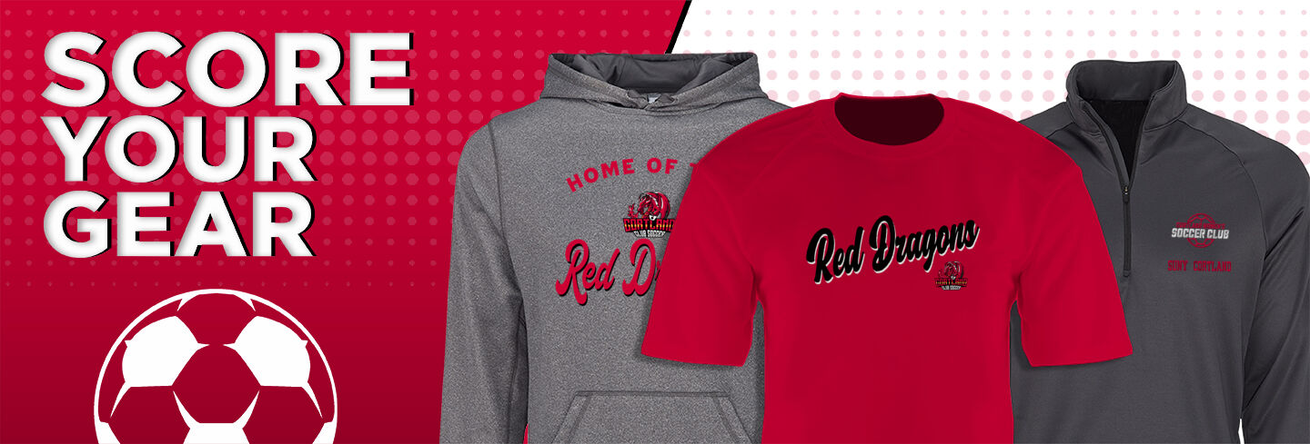SUNY Cortland Red Dragons Club: Soccer - Single Banner