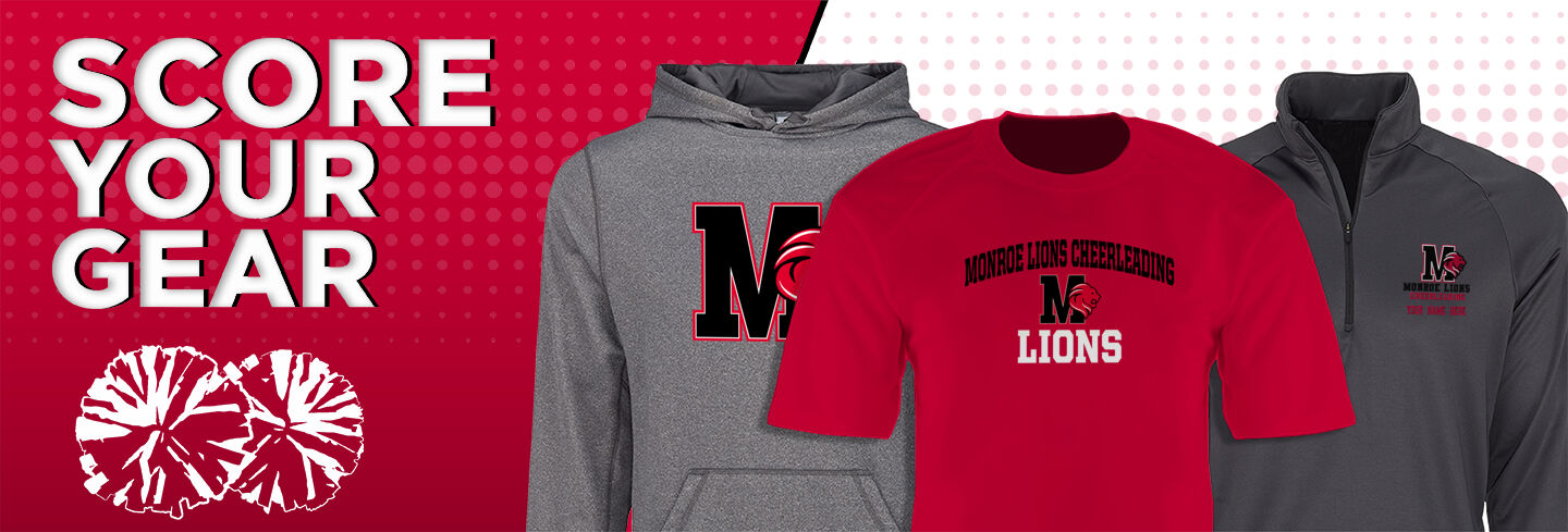 Monroe Lions Cheerleading Lions Club: Cheerleading - Single Banner