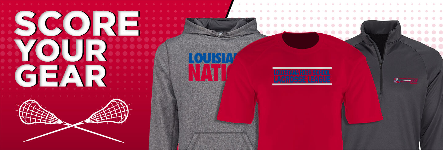Louisiana High School  Lacrosse League Club: Lacrosse - Single Banner