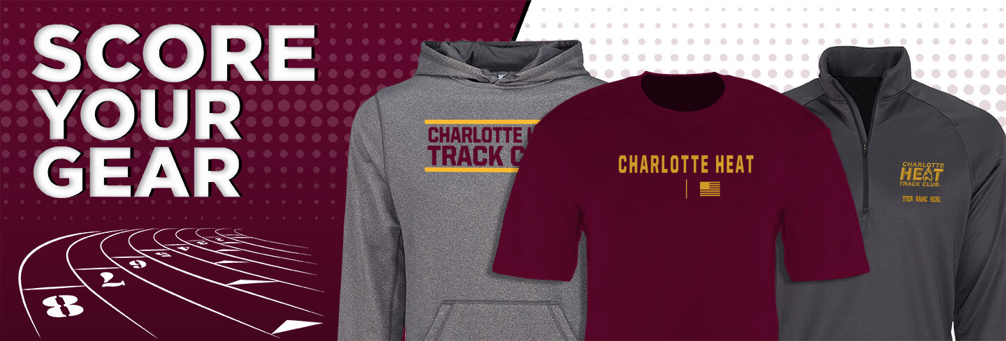 Charlotte Heat  Track Club Club: Track and Field - Single Banner