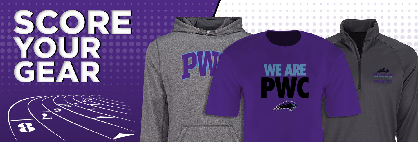 PWC Panthers Sideline Store Club: Track and Field - Single Banner