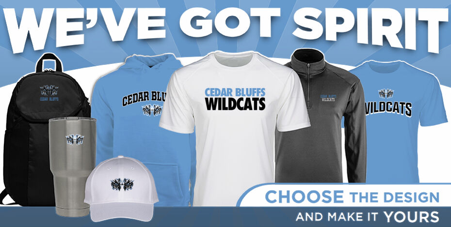 Cedar Bluffs Wildcats We've Got Spirit - Dual Banner