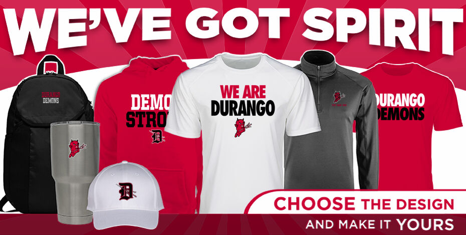 DURANGO DEMONS ONLINE STORE WeveGotSpirit Banner