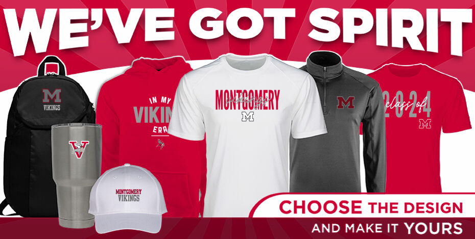 Montgomery Vikings We've Got Spirit - Dual Banner