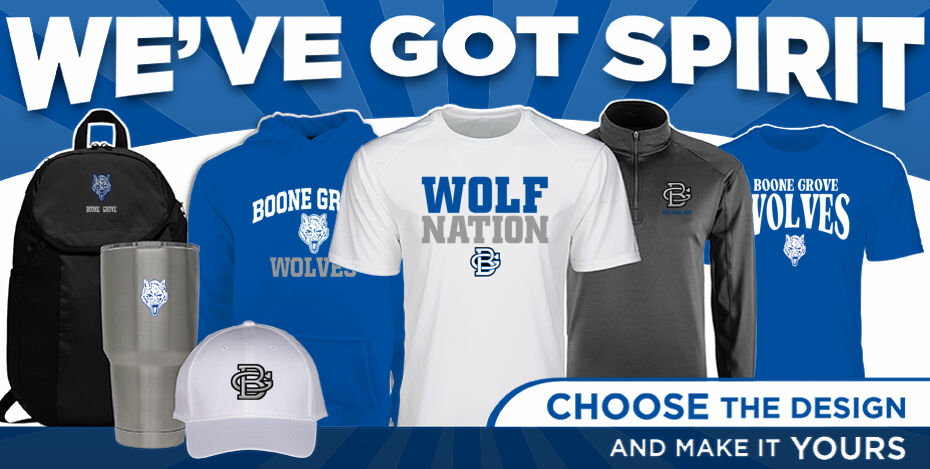 Boone Grove Wolves We've Got Spirit - Dual Banner