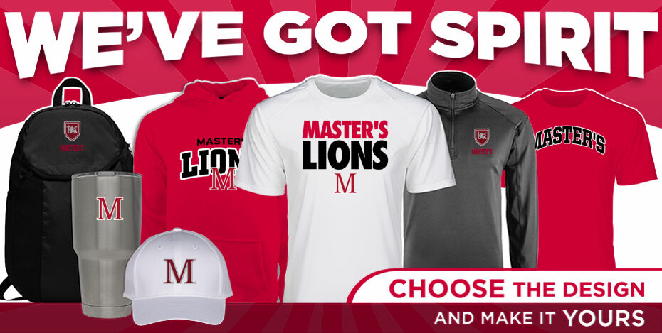 Master's Lions We've Got Spirit - Dual Banner
