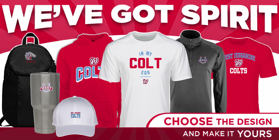 West Jessamine Colts Online Store We've Got Spirit - Dual Banner