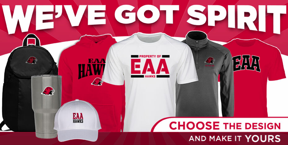 EAA Hawks We've Got Spirit - Dual Banner