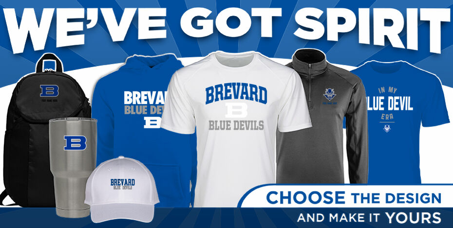 Brevard Blue Devils We've Got Spirit - Dual Banner