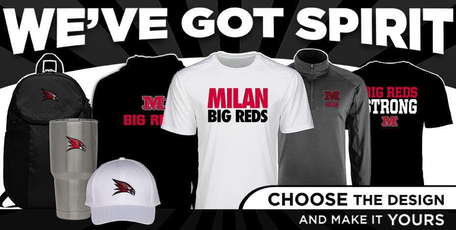 Milan Big Reds We've Got Spirit - Dual Banner