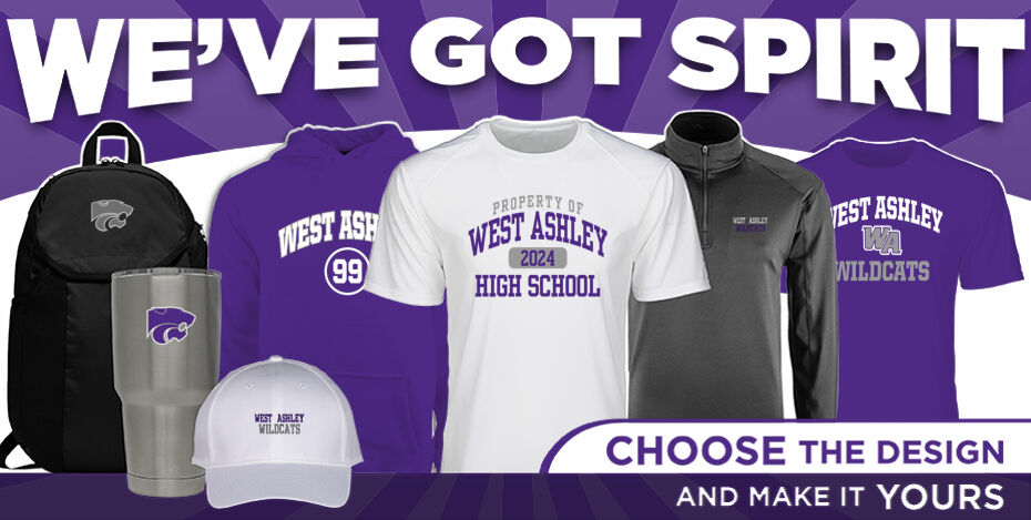 West Ashley Wildcats We've Got Spirit - Dual Banner