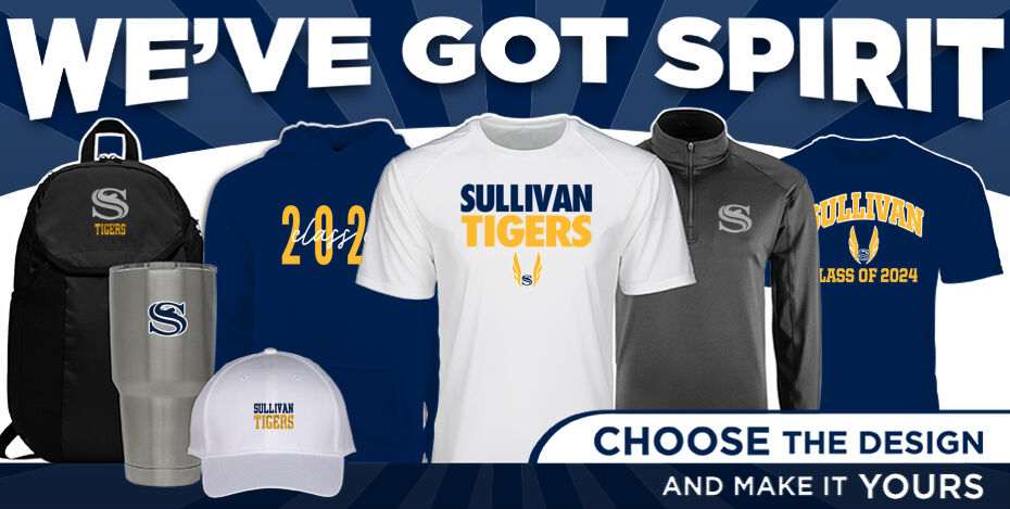 Sullivan Tigers We've Got Spirit Dual Banner