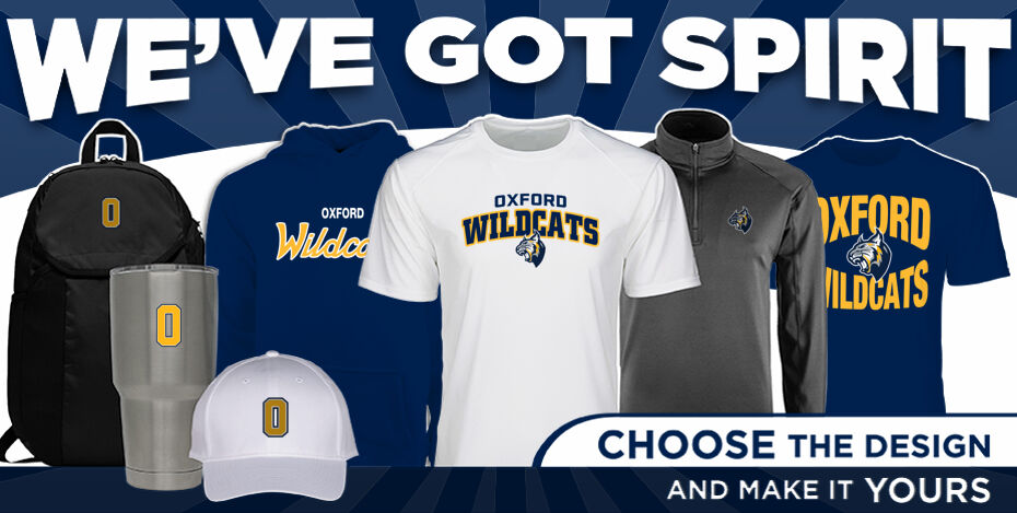 Oxford  Wildcats We've Got Spirit - Dual Banner