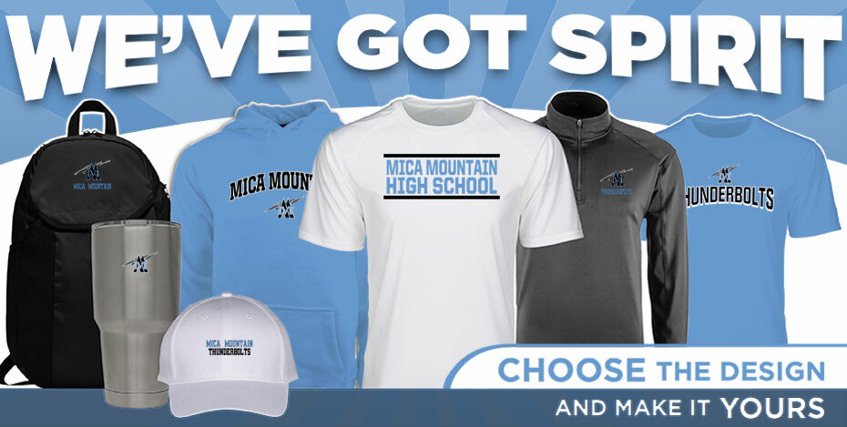 Mica Mountain High School Thunderbolts We've Got Spirit - Dual Banner