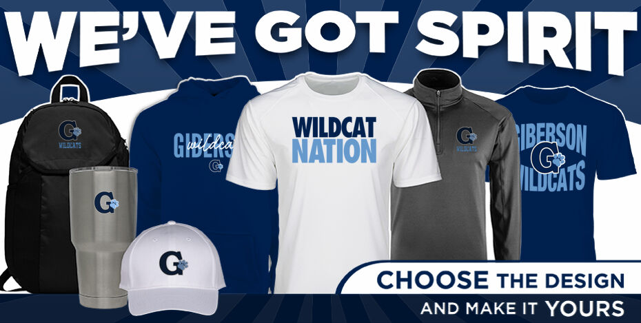 Giberson Wildcats We've Got Spirit - Dual Banner