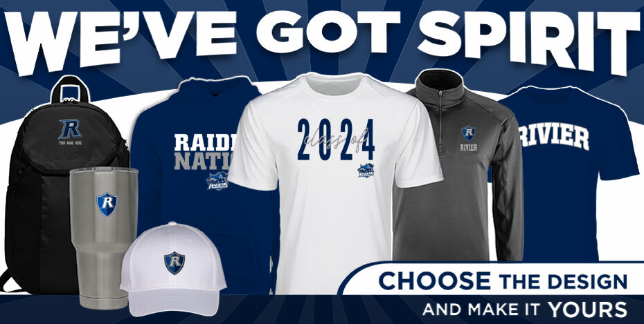 Rivier University Official Store of the Raiders We've Got Spirit Dual Banner