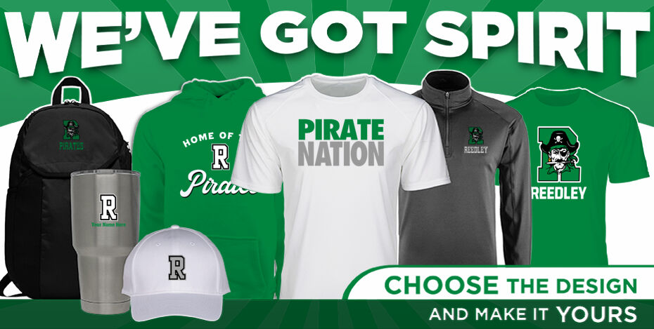 REEDLEY HIGH SCHOOL PIRATES - REEDLEY, CALIFORNIA - Sideline Store ...