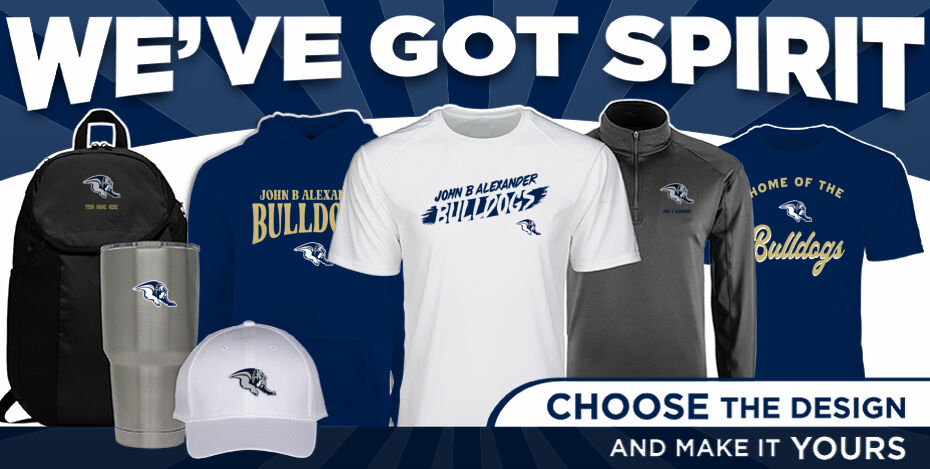 JOHN B ALEXANDER HIGH SCHOOL BULLDOGS - LAREDO, TEXAS - Sideline Store ...