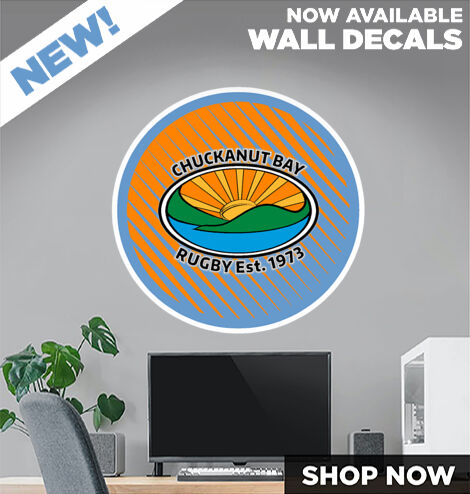 Chuckanut Bay Rugby Now Available: Wall Decals - Dual Banner
