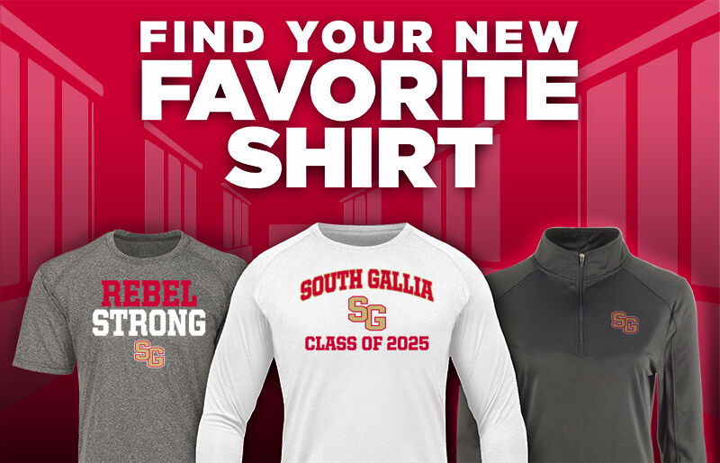 SOUTH GALLIA HIGH SCHOOL REBELS Find Your Favorite Shirt - Dual Banner