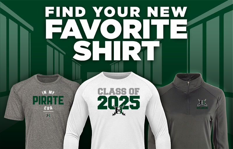 OCEANSIDE HIGH SCHOOL PIRATES Find Your Favorite Shirt - Dual Banner