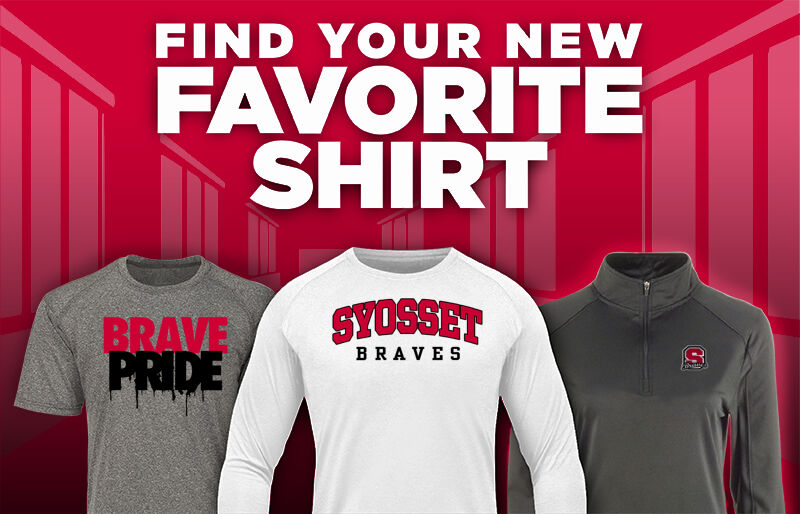 SYOSSET HIGH SCHOOL BRAVES Find Your Favorite Shirt - Dual Banner