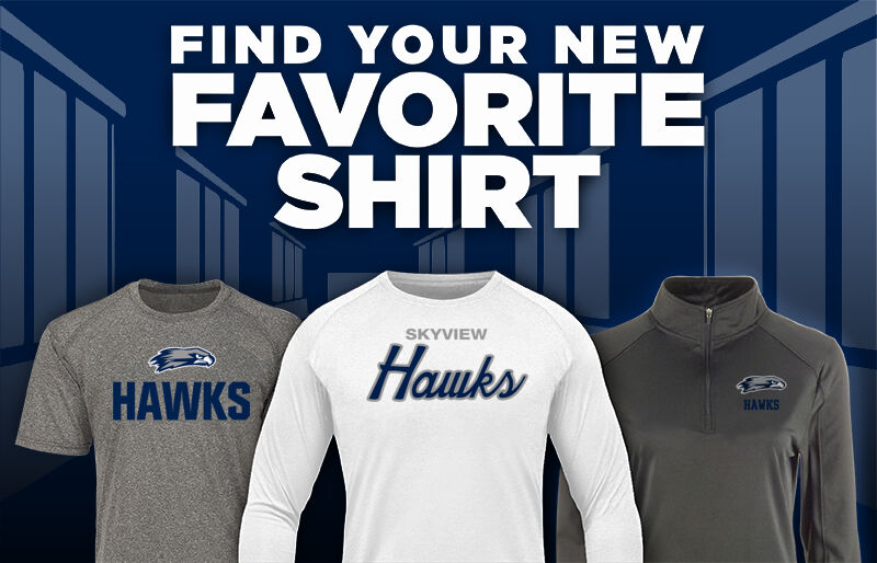 Skyview Hawks Find Your Favorite Shirt - Dual Banner