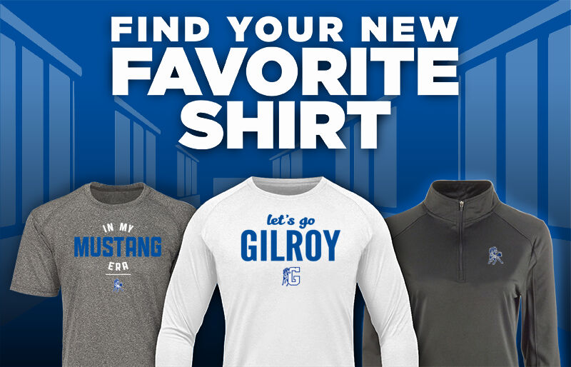 Gilroy Mustangs Find Your Favorite Shirt - Dual Banner