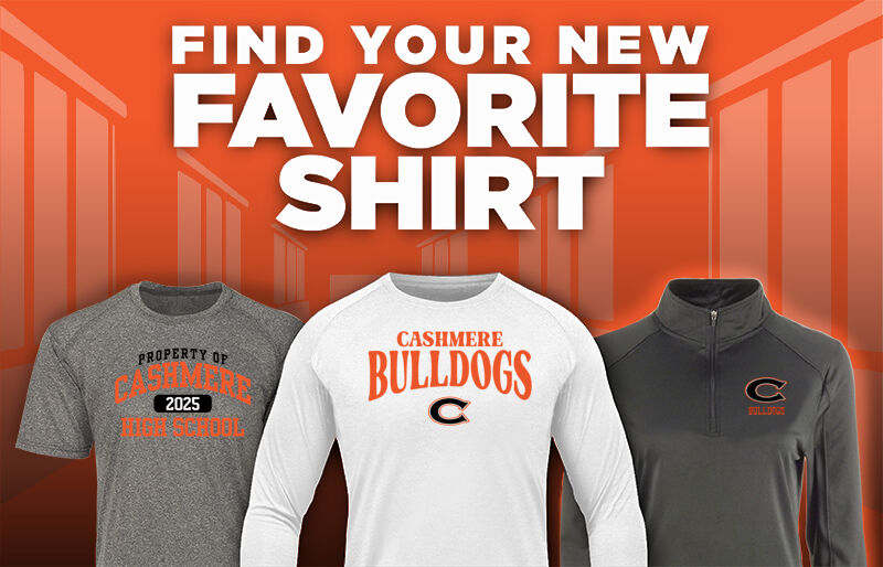 Cashmere Bulldogs Find Your Favorite Shirt - Dual Banner