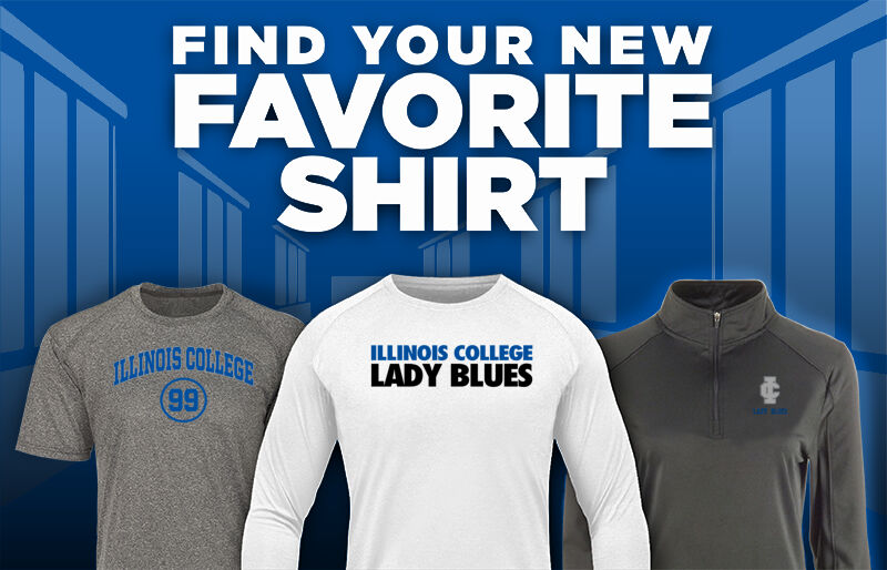 Illinois College Lady Blues Find Your Favorite Shirt - Dual Banner