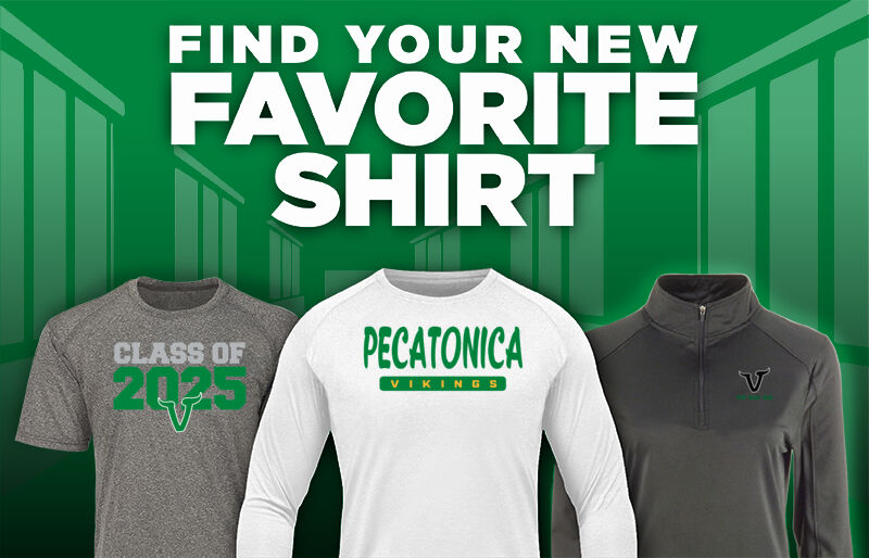 PECATONICA HIGH SCHOOL VIKINGS Find Your Favorite Shirt - Dual Banner