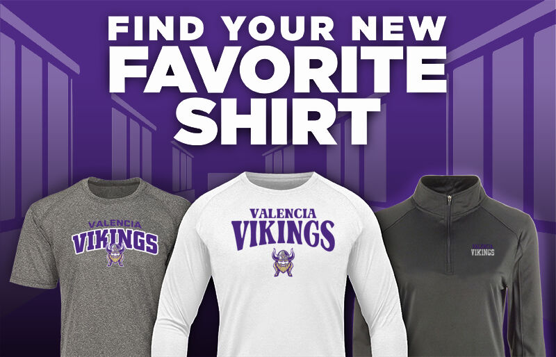 VALENCIA HIGH SCHOOL VIKINGS Find Your Favorite Shirt - Dual Banner