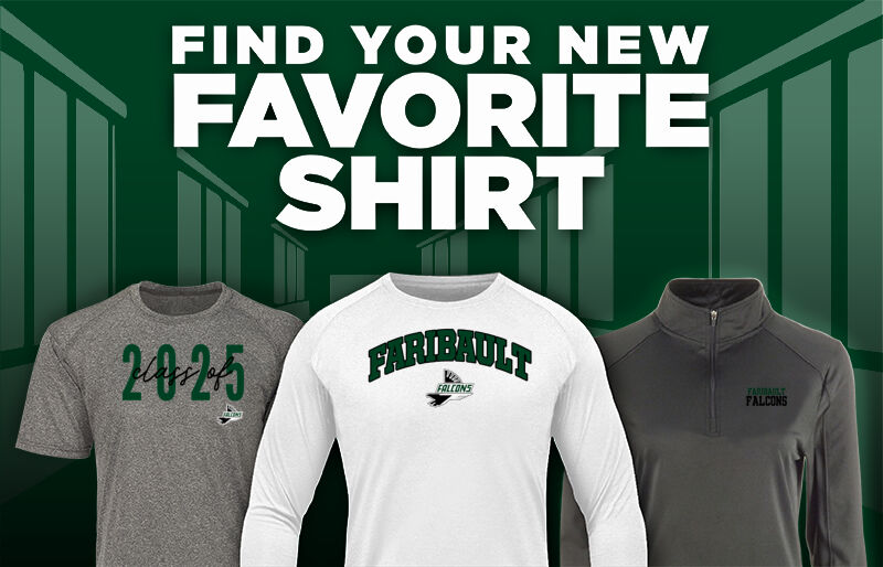 Faribault Falcons Find Your Favorite Shirt - Dual Banner