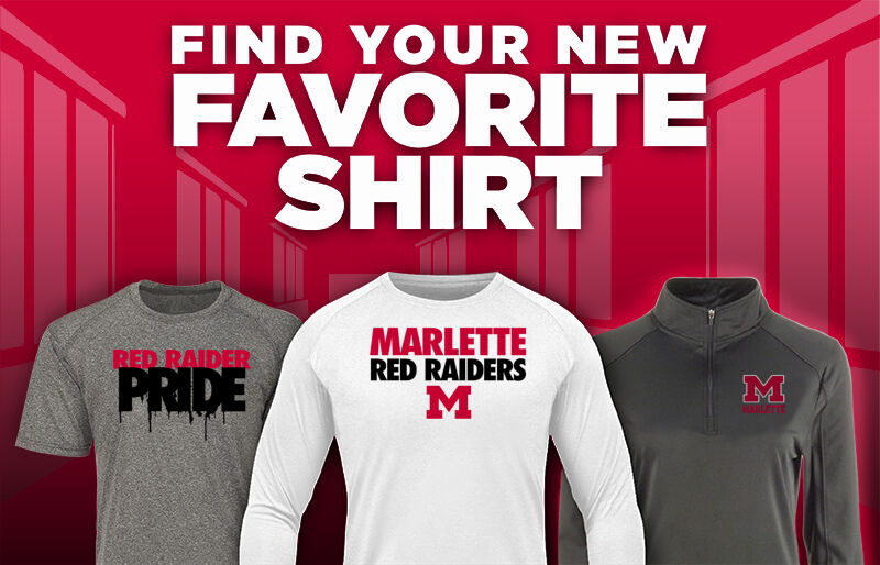 Marlette Red Raiders Find Your Favorite Shirt - Dual Banner