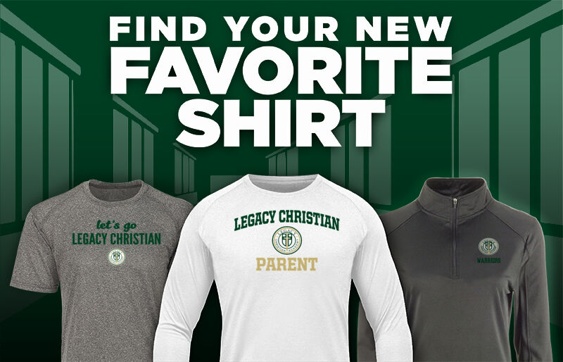 LEGACY CHRISTIAN WARRIORS Find Your Favorite Shirt - Dual Banner
