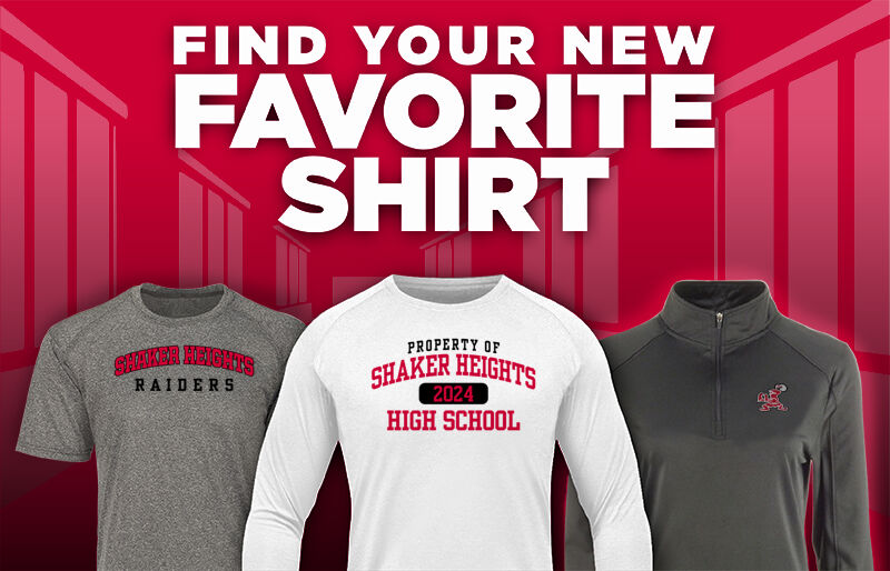 Shaker Heights Raiders Find Your Favorite Shirt - Dual Banner