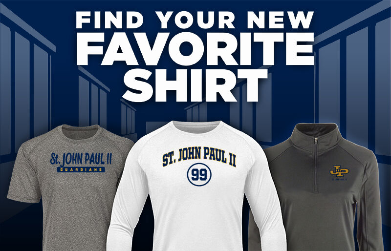 St. JOHN PAUL II CATHOLIC GUARDIANS ONLINE STORE Find Your Favorite Shirt - Dual Banner