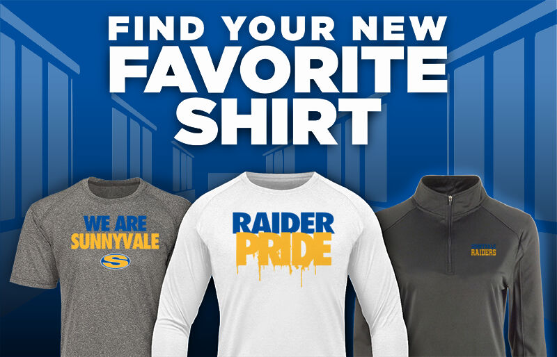 SUNNYVALE HIGH SCHOOL RAIDERS Find Your Favorite Shirt - Dual Banner