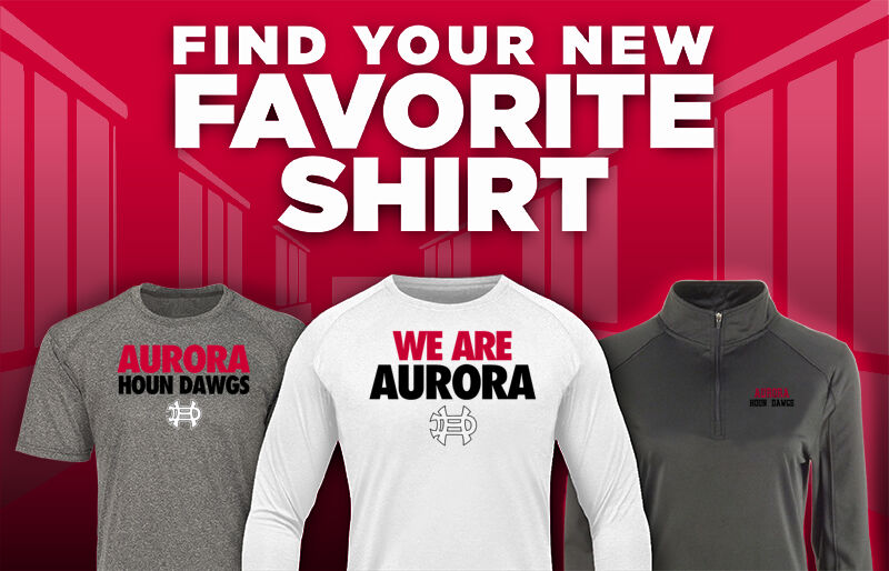 AURORA HIGH SCHOOL HOUN DAWGS Find Your Favorite Shirt - Dual Banner