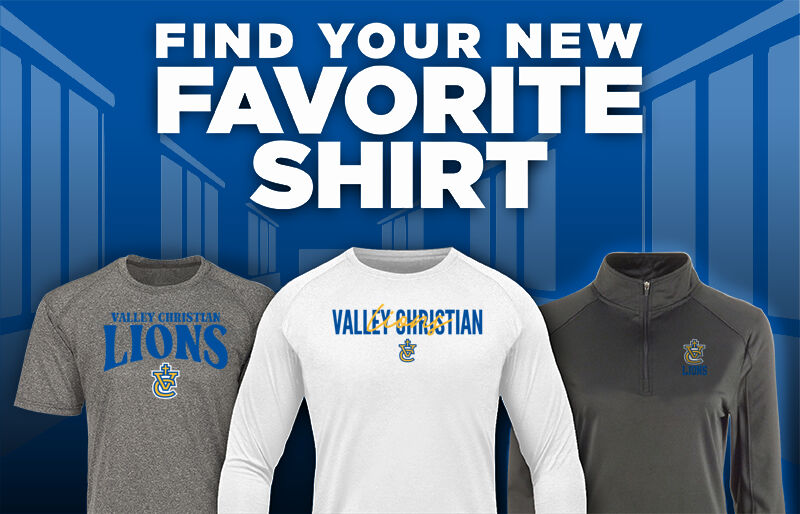 VALLEY CHRISTIAN HIGH SCHOOL LIONS Find Your Favorite Shirt - Dual Banner