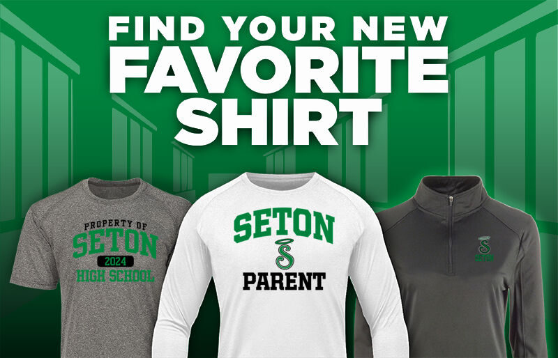 SETON HIGH SCHOOL SAINTS Find Your Favorite Shirt - Dual Banner