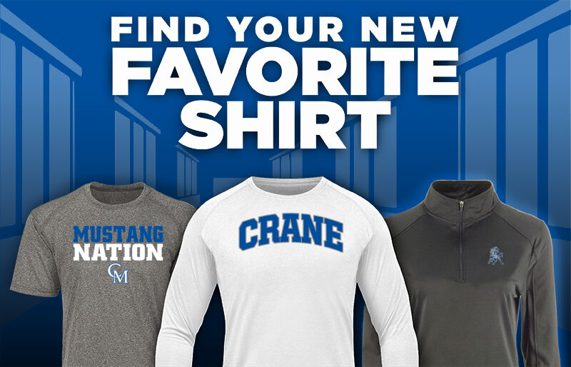 CRANE UNION MUSTANGS The Official Online Store Find Your Favorite Shirt - Dual Banner